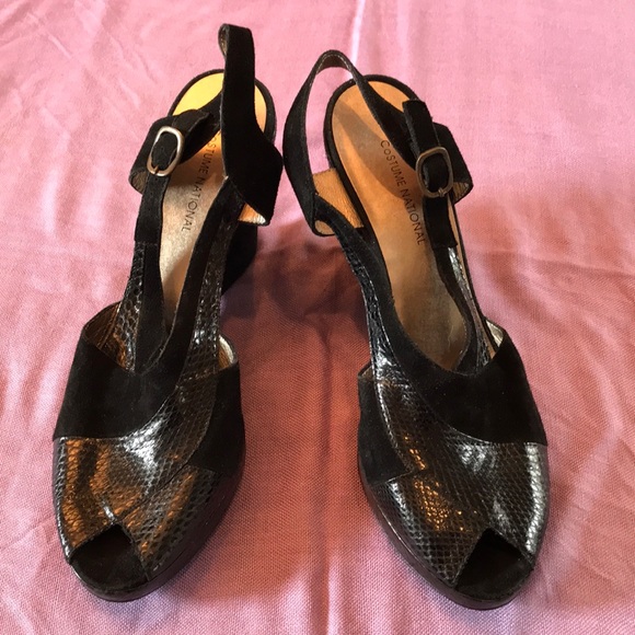 Costume National wedge shoes - Picture 1 of 8